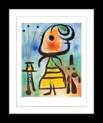 Femme Et Chat Framed Art Print Frameshop