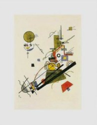 Frohlicher Aufstieg by Wassily Kandinsky