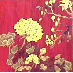 Lacquer Floral I by Mandy Boursicot 