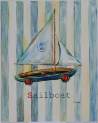 Sailboat by Catherine Richards