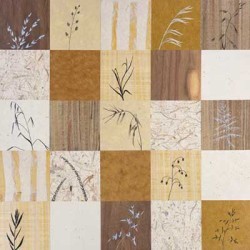 Patchwork of Leave II by Julieann Johnson