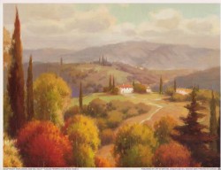 Tuscan Panorama by Vail Oxley