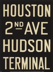 Houston/Hudson by Winter Works