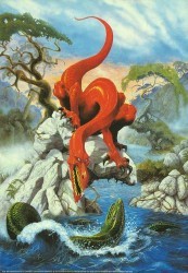 Red Dragon by P Campbell