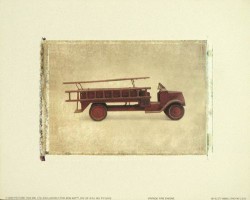 Vintage Fire Engine by Tommy Kiley