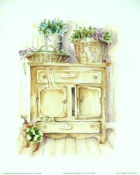 Gardening Cupboard II by Julie Nicholson