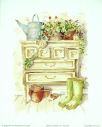 Gardening Cupboard I by Julie Nicholson