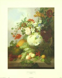 A Vase of Flowers by Joseph Rhodes