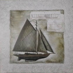 Ship Building I by Richard henson