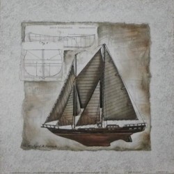 Ship Building II by Richard henson