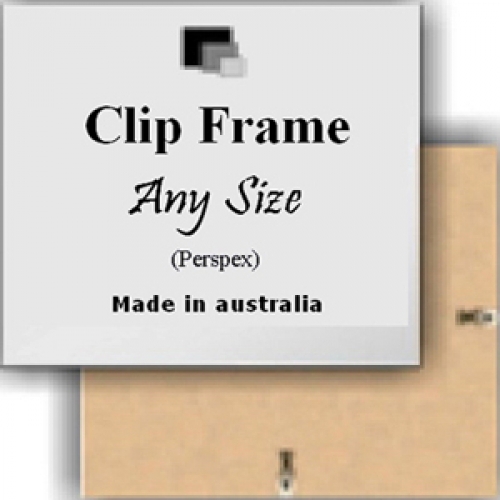 Clip Frame To Fit 7x7 Inch Photo | Frameshop